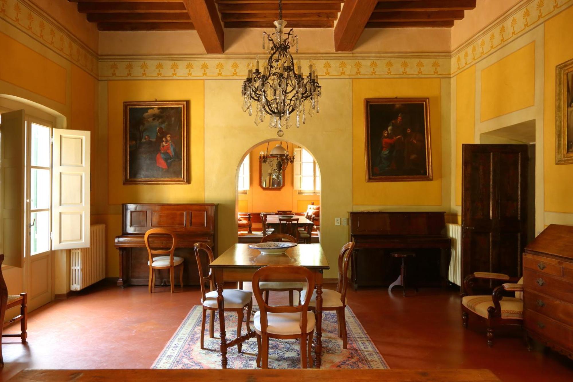 Отель Fattoria La Gigliola Монтеспертоли Экстерьер фото